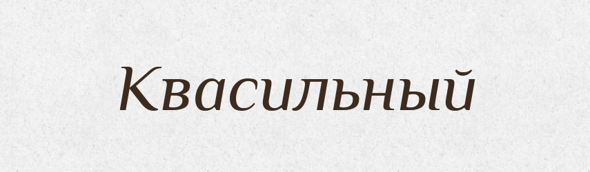 Квасильный — Російсько-український академічний словник (А–П)