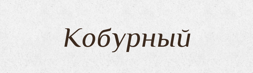 Кобурный — Російсько-український академічний словник (А–П)