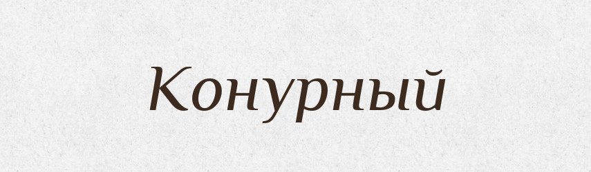 Конурный — Російсько-український академічний словник (А–П)