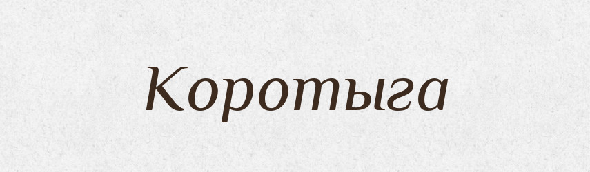 Коротыга — Російсько-український академічний словник (А–П)
