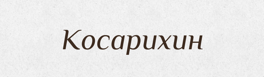 Косарихин — Російсько-український академічний словник (А–П)