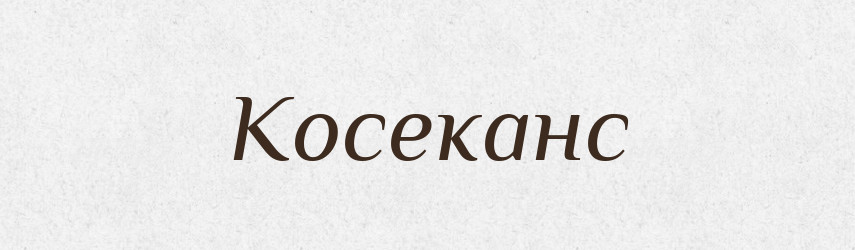 Косеканс — Російсько-український академічний словник (А–П)