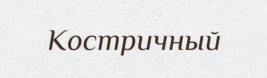 Костричный — Російсько-український академічний словник (А–П)