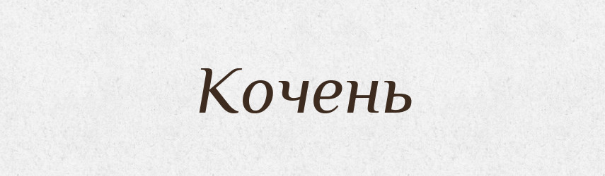 Кочень — Російсько-український академічний словник (А–П)
