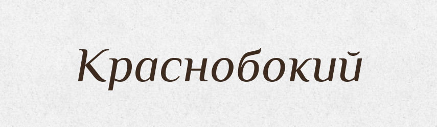Краснобокий — Російсько-український академічний словник (А–П)