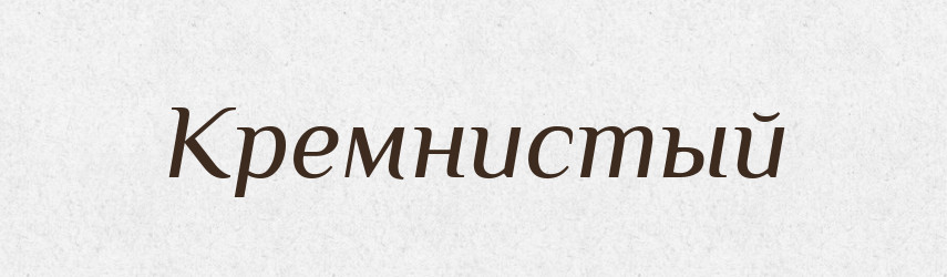 Кремнистый — Російсько-український академічний словник (А–П)