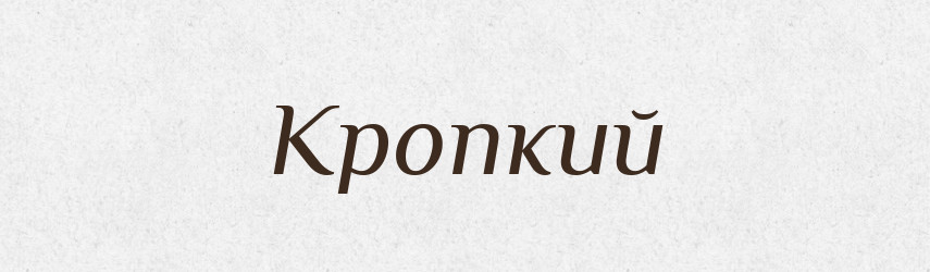 Кропкий — Російсько-український академічний словник (А–П)