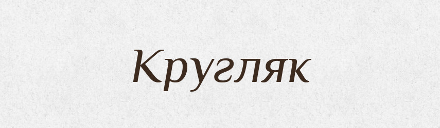 Кругляк — Російсько-український академічний словник (А–П)