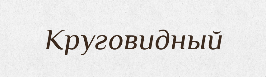 Круговидный — Російсько-український академічний словник (А–П)