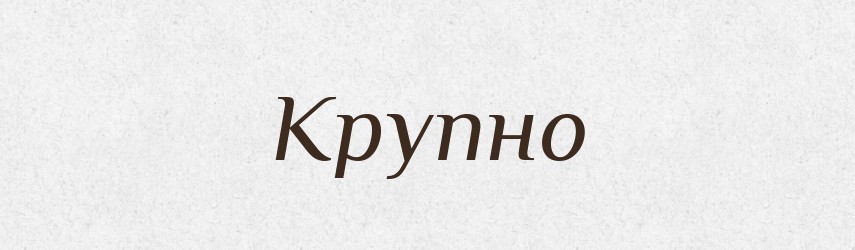Крупно — Російсько-український академічний словник (А–П)