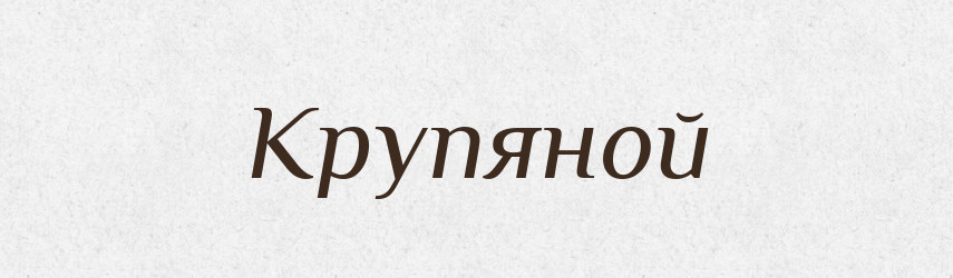Крупяной — Російсько-український академічний словник (А–П)