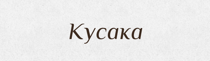 Кусака — Російсько-український академічний словник (А–П)