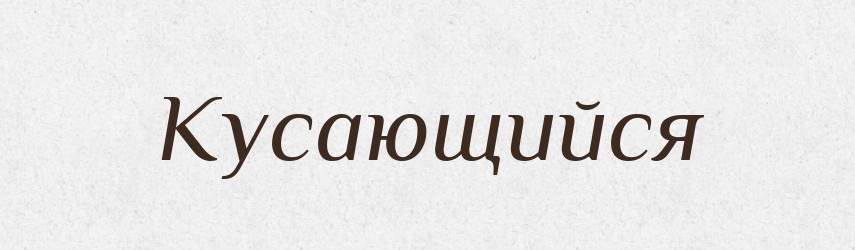 Кусающийся — Російсько-український академічний словник (А–П)