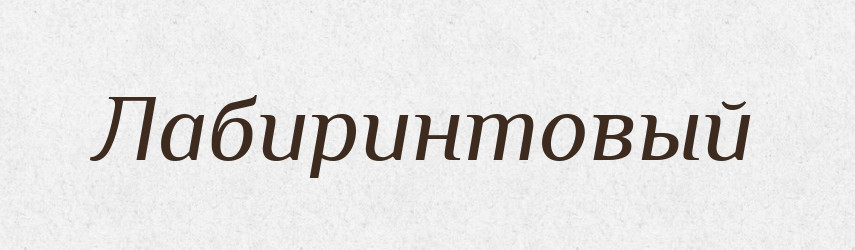 Лабиринтовый — Російсько-український академічний словник (А–П)