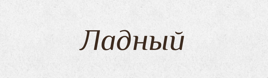 Ладный — Російсько-український академічний словник (А–П)