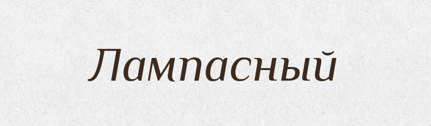 Лампасный — Російсько-український академічний словник (А–П)