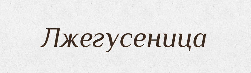 Лжегусеница — Російсько-український академічний словник (А–П)