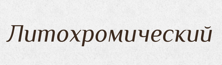 Литохромический — Російсько-український академічний словник (А–П)