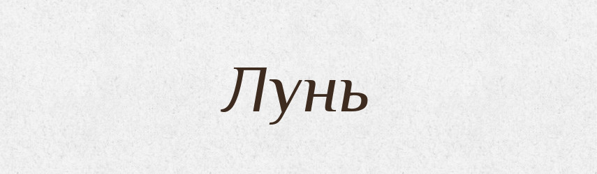 Лунь — Російсько-український академічний словник (А–П)