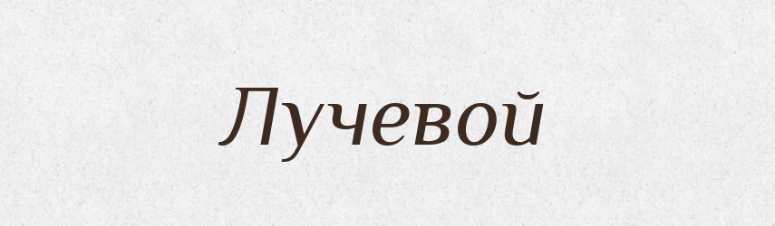 Лучевой — Російсько-український академічний словник (А–П)