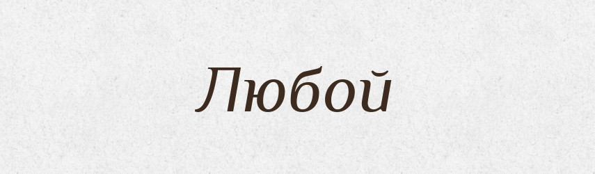 Любой — Російсько-український академічний словник (А–П)