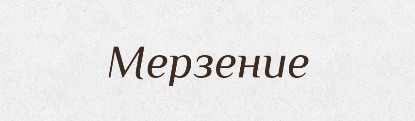 Мерзение — Російсько-український академічний словник (А–П)