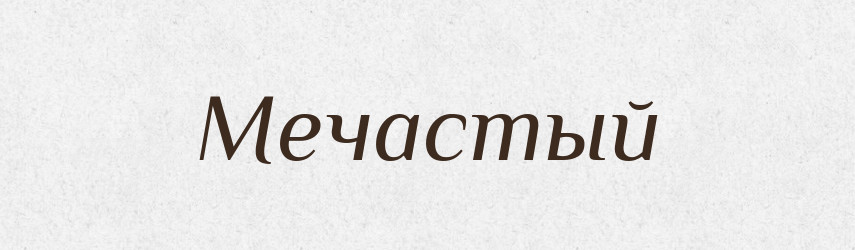 Мечастый — Російсько-український академічний словник (А–П)