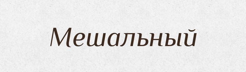 Мешальный — Російсько-український академічний словник (А–П)