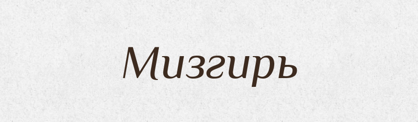 Мизгирь — Російсько-український академічний словник (А–П)