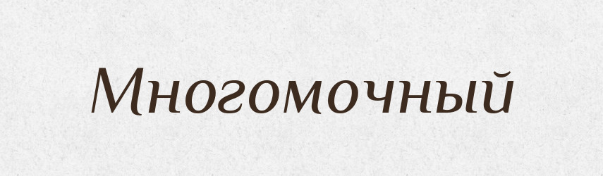 Многомочный — Російсько-український академічний словник (А–П)