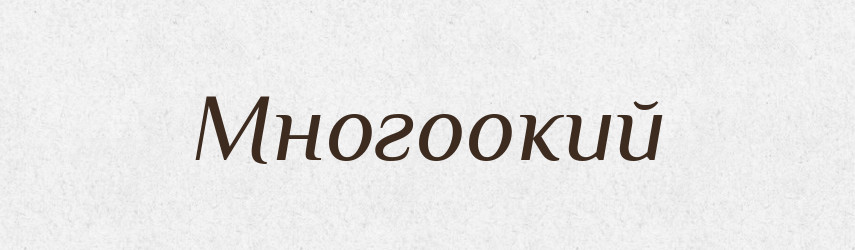 Многоокий — Російсько-український академічний словник (А–П)