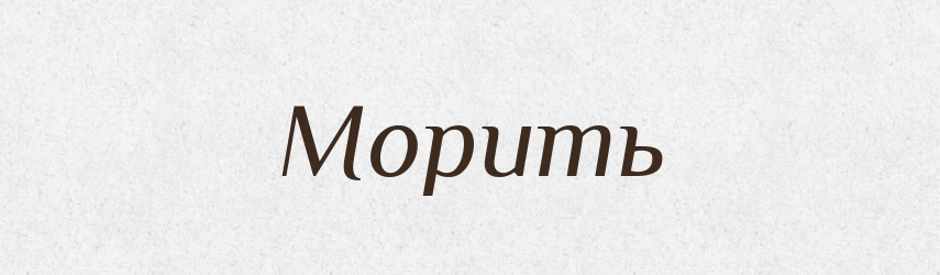 Морить — Російсько-український академічний словник (А–П)