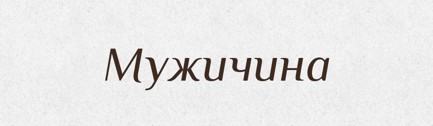 Мужичина — Російсько-український академічний словник (А–П)