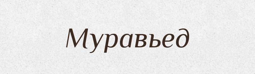 Муравьед — Російсько-український академічний словник (А–П)