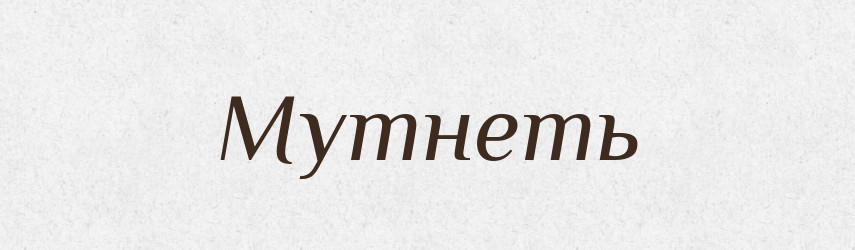 Мутнеть — Російсько-український академічний словник (А–П)