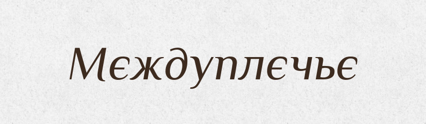 Мєждуплєчьє — Російсько-український академічний словник (А–П)