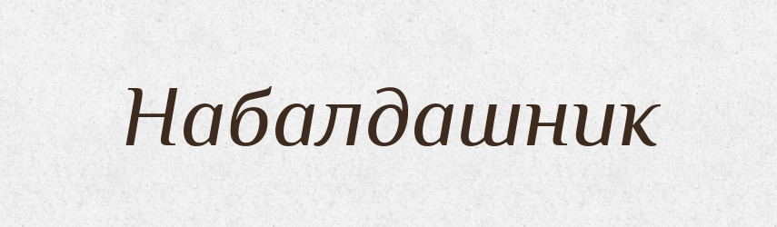 Набалдашник — Російсько-український академічний словник (А–П)