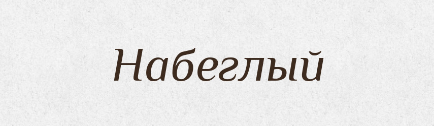 Набеглый — Російсько-український академічний словник (А–П)