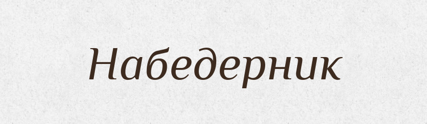 Набедерник — Російсько-український академічний словник (А–П)