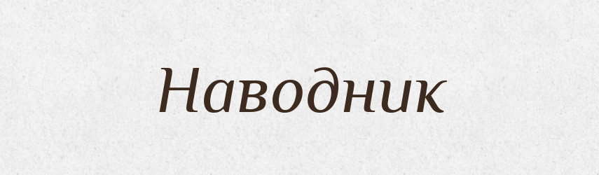 Наводник — Російсько-український академічний словник (А–П)