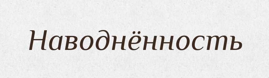 Наводнённость — Російсько-український академічний словник (А–П)