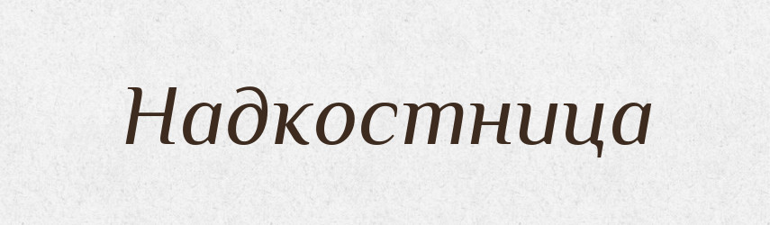 Надкостница — Російсько-український академічний словник (А–П)