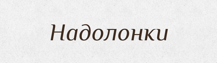 Надолонки — Російсько-український академічний словник (А–П)