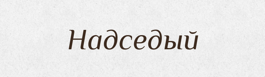 Надседый — Російсько-український академічний словник (А–П)