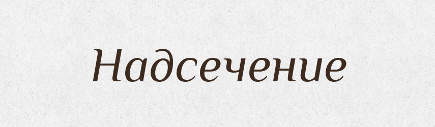 Надсечение — Російсько-український академічний словник (А–П)