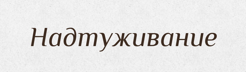 Надтуживание — Російсько-український академічний словник (А–П)