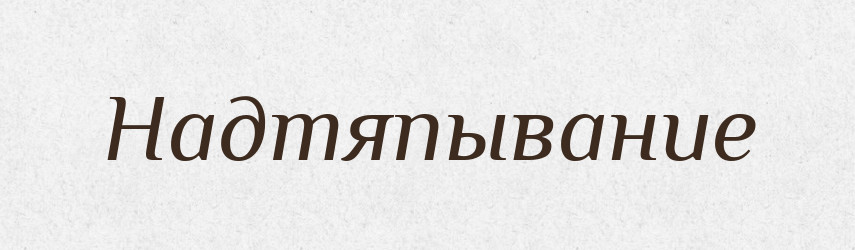 Надтяпывание — Російсько-український академічний словник (А–П)