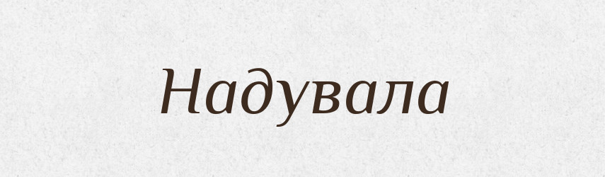 Надувала — Російсько-український академічний словник (А–П)