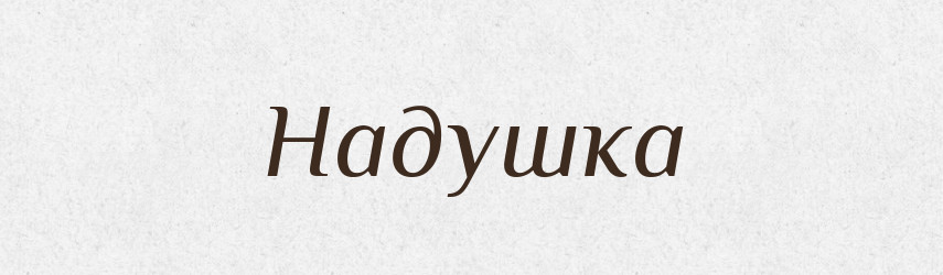 Надушка — Російсько-український академічний словник (А–П)