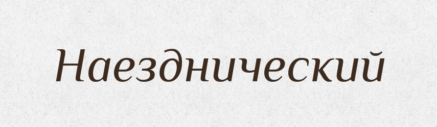 Наезднический — Російсько-український академічний словник (А–П)